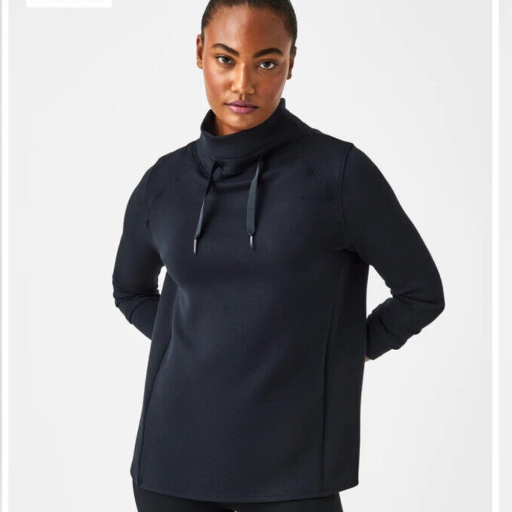 NEW Spanx AirEssentials ‘Got-Ya-Covered’ Pullover in Black Size M